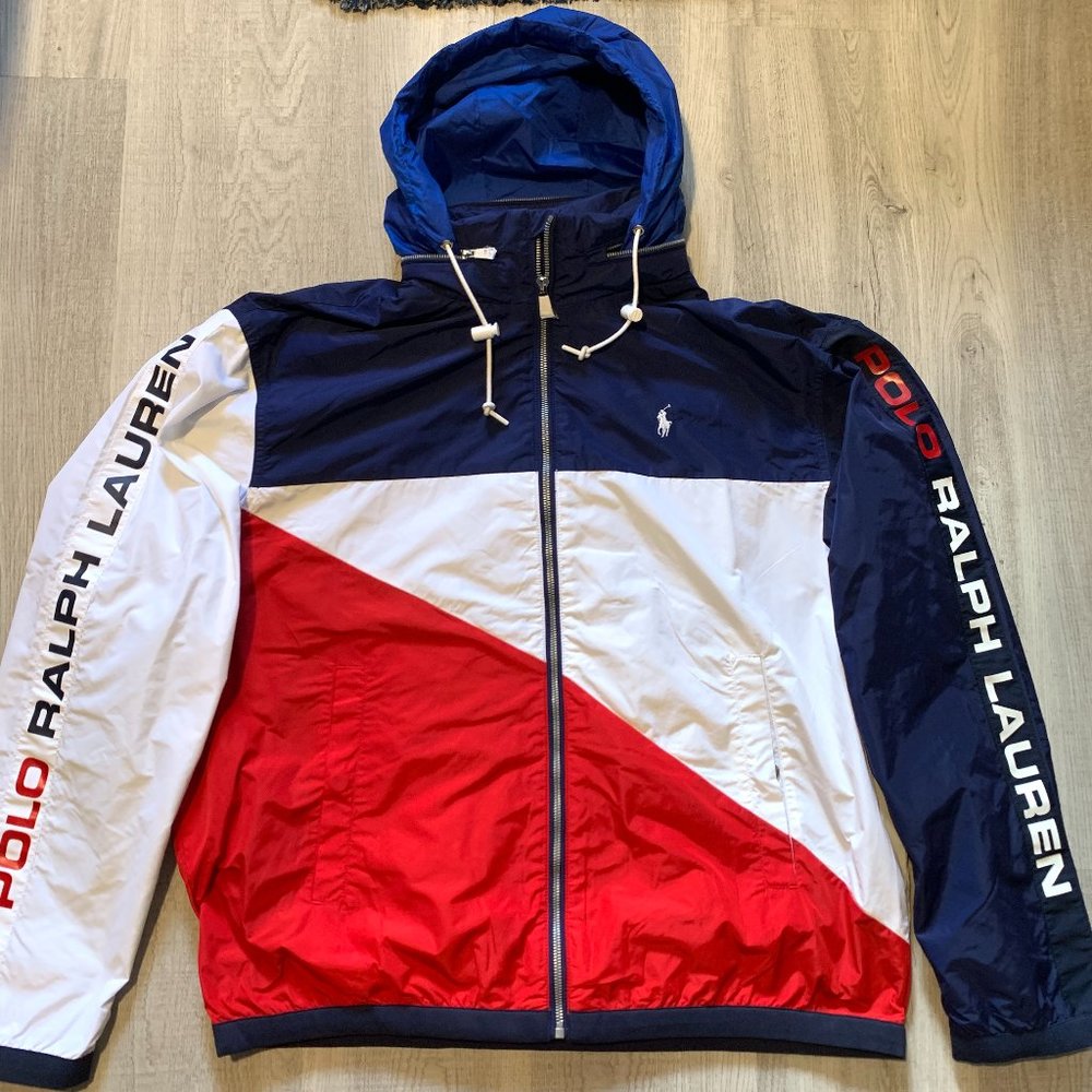Polo Ralph Lauren Color Block Logo Windbreaker